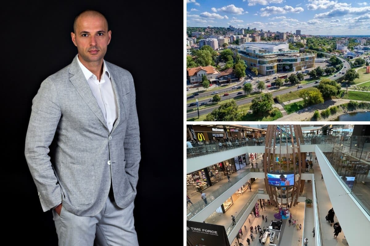 Alex Linchev, Manager of Ada Mall in Belgrade, Serbia