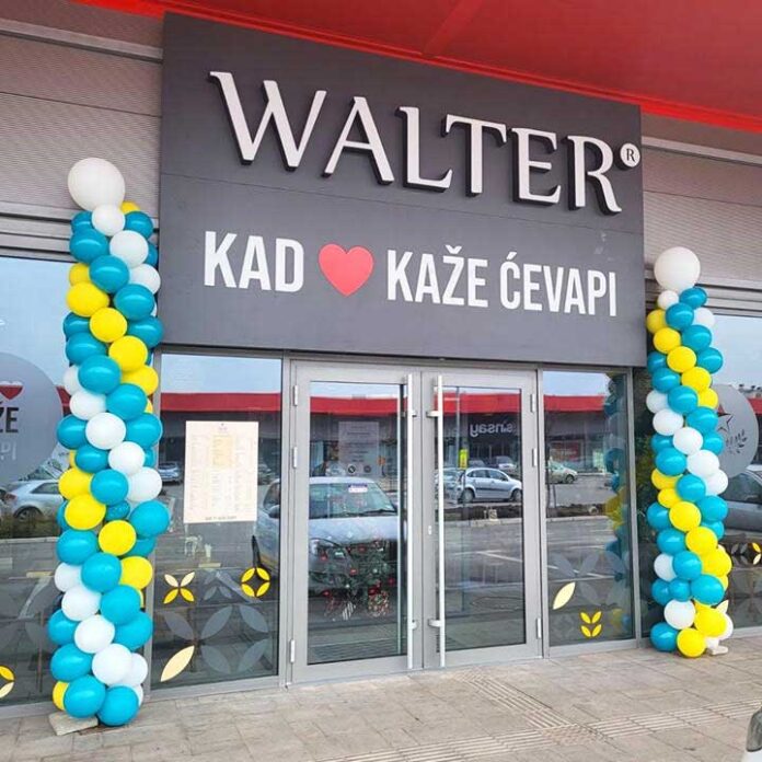 Walter Opens New Restaurant at Shop Park Gornji Milanovac