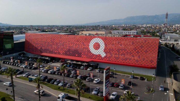 QTU Shopping Center Tirana. Albania