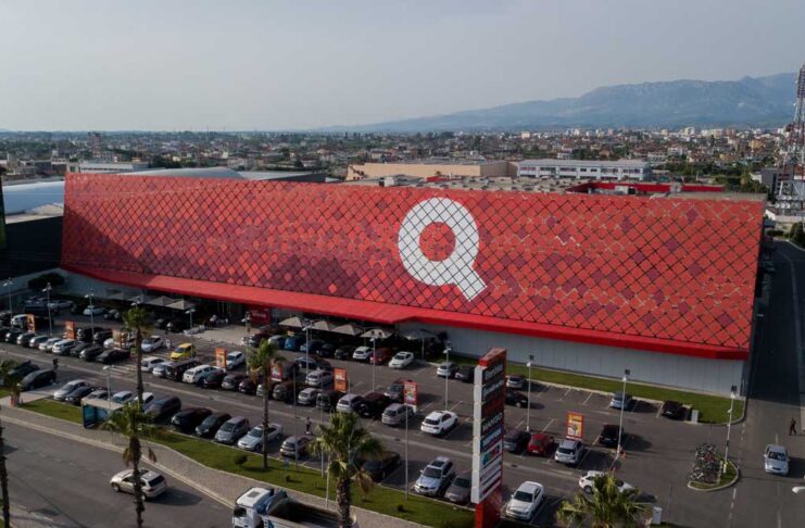 QTU Shopping Center Tirana. Albania
